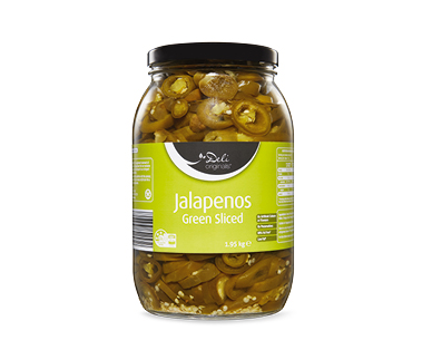 Sliced Green Jalapeños 1.95kg