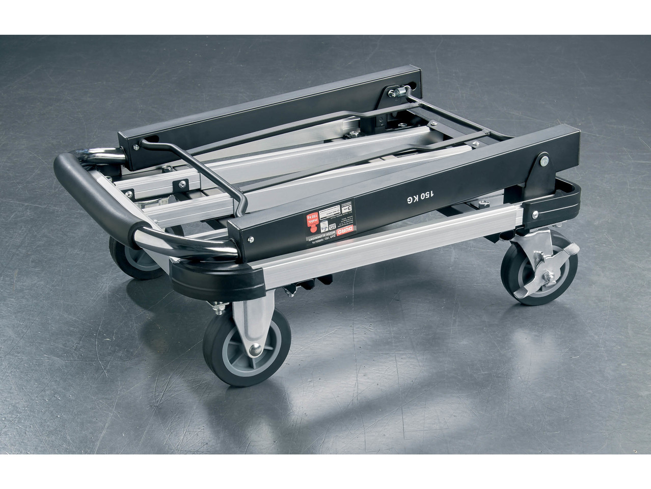 POWERFIX Aluminium Flat Bed Trolley