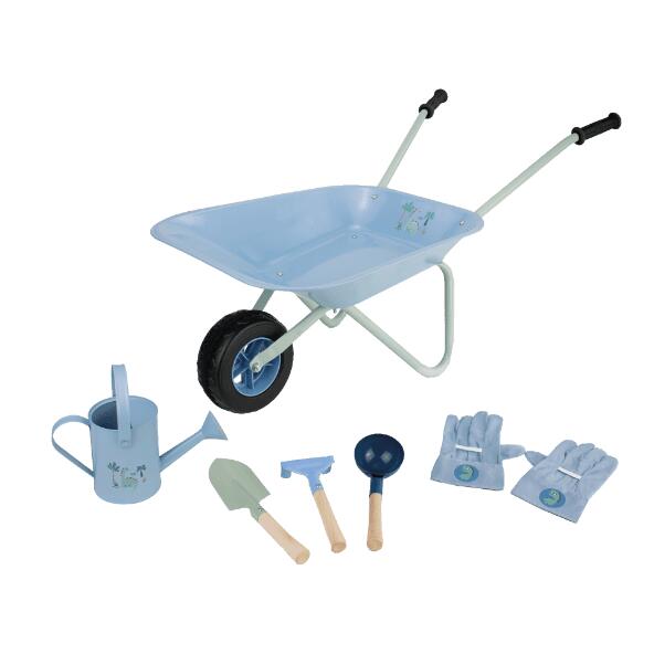 GARDENLINE(R) 				Brouette et accessoires pour enfants, 6 pcs