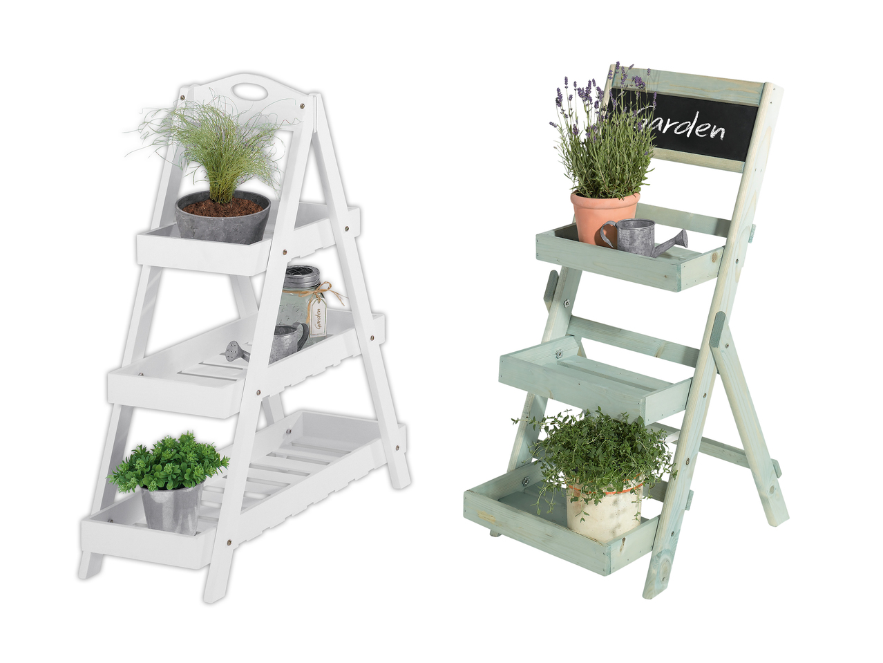 Étagère escalier pour plantes