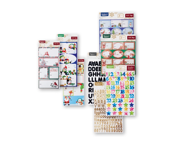 MELINERA(R) Christmas Stickers