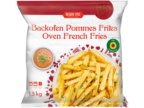 Belgian Style French Fries