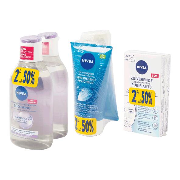 NIVEA(R) 				Gesichtsreinigung, 2 St.