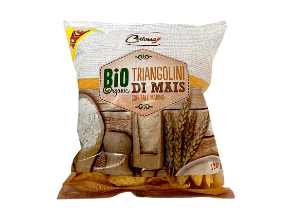 Organic Corn Triangles XXL