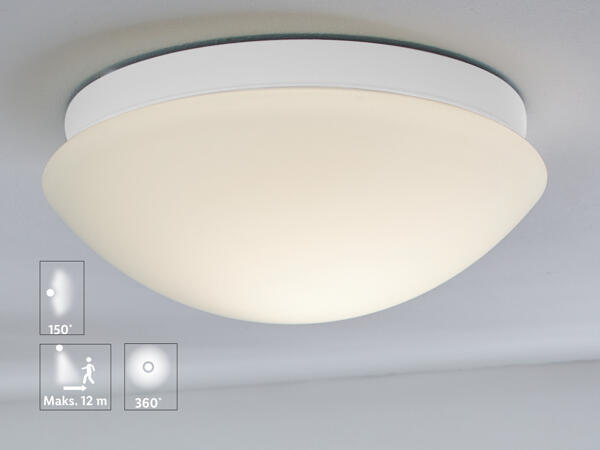 LIVARNO LUX(R) LED-loftlampe med bevægelsessensor
