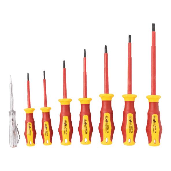 WORKZONE(R) 				Jeu de tournevis, 8 pcs