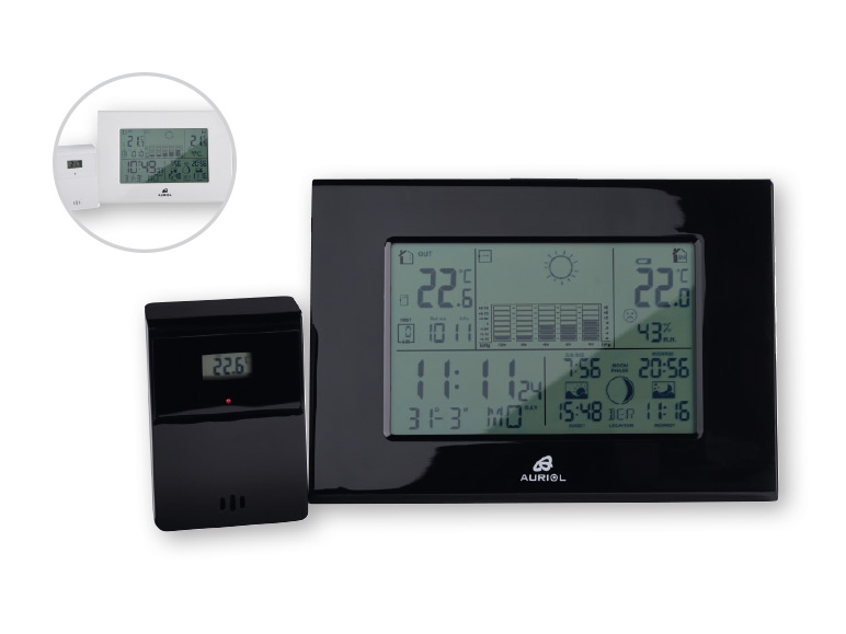 AURIOL(R) Radio-Controlled Weather Station