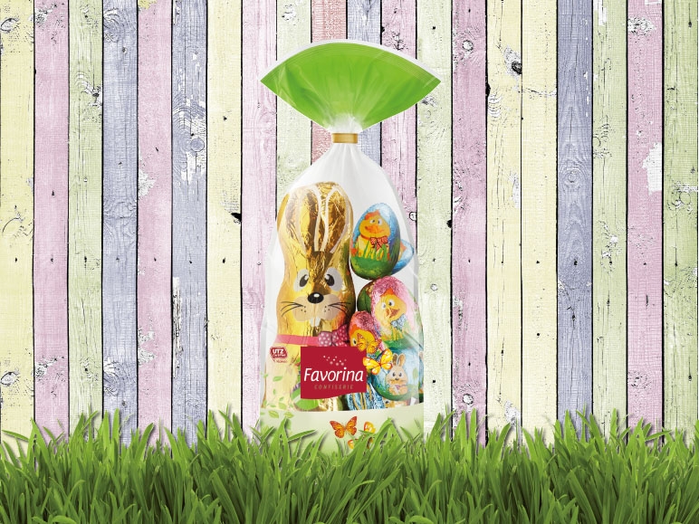 Mélange de figurines pour Pâques