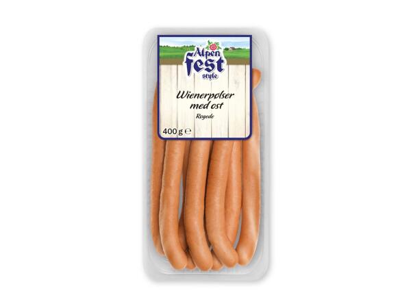 Røgede wienerpølser