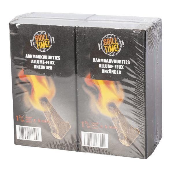 GRILL TIME(R) Aanmaakvuurtjes, 4-pack
