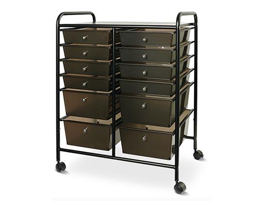 Huntington Home
12-Drawer Rolling Cart