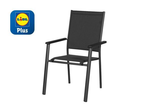 Fauteuil en aluminium