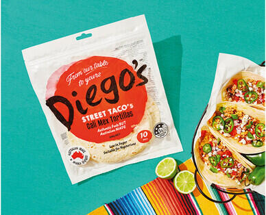 Diego's Street Tacos 10pk/300g