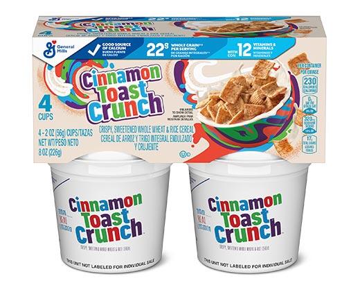 General Mills 4PK Cereal Cups