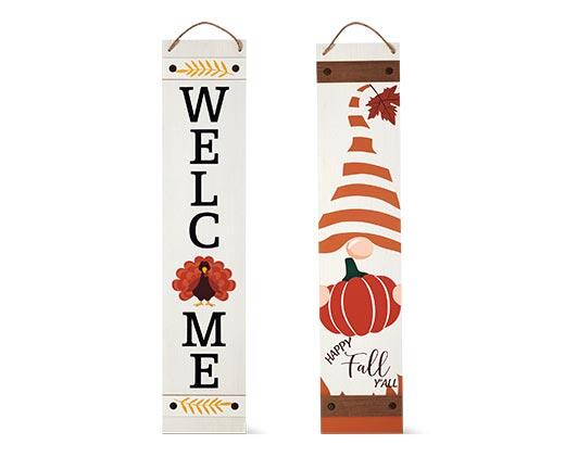 Huntington Home 
 Fall Reversible Porch Sign