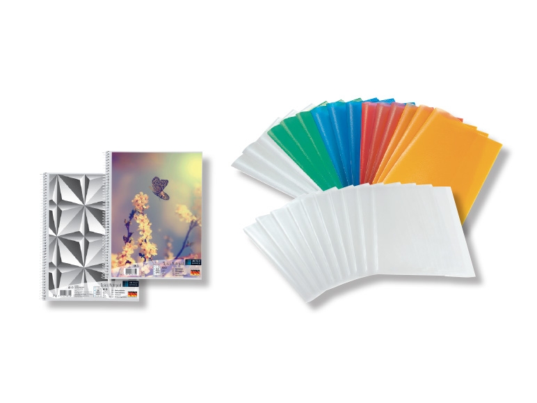 UNITED OFFICE(R) Spiral Notebook A4/Notebook Cover Pack A4/A5