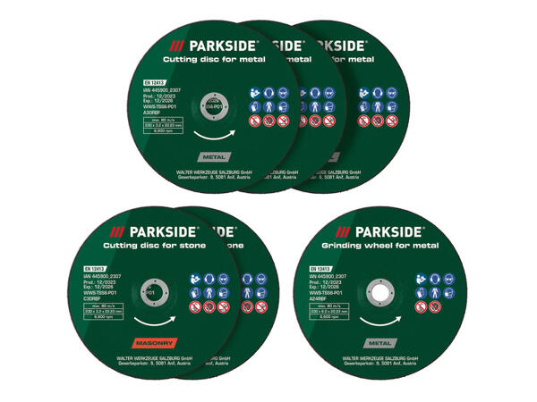 PARKSIDE(R) Sada řezných a hrubovacích kotoučů / Diamantový řezný kotouč