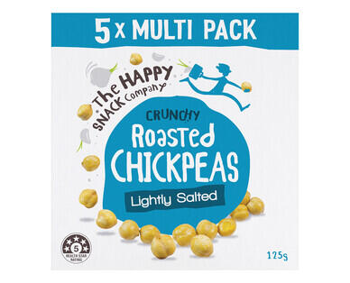 The Happy Snack Co Roasted Chickpeas 5pk/125g