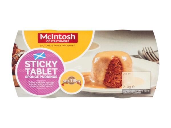 McIntosh Sticky Tablet Puddings