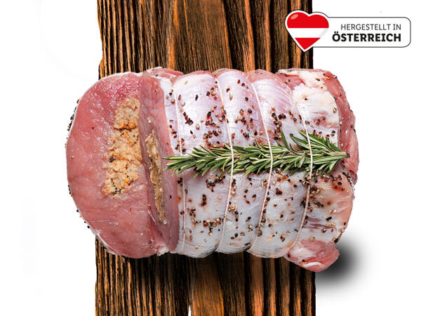 Frischer gerollter Schweinerücken