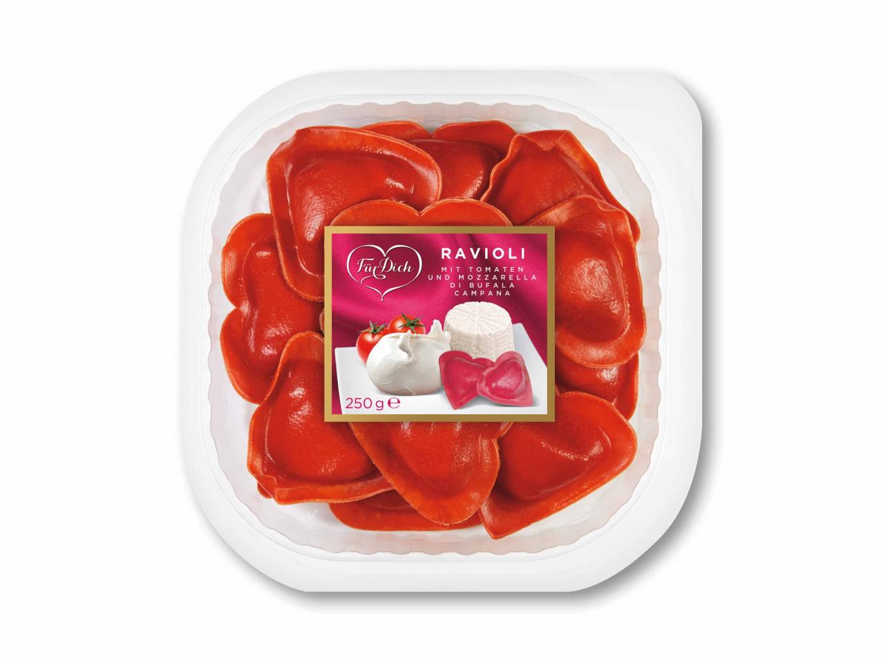 Ravioli en forme de cœur