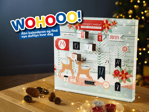 YANKEE CANDLE(R) Julekalender med duftlys