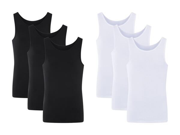 LIVERGY(R) Finribbet tanktop