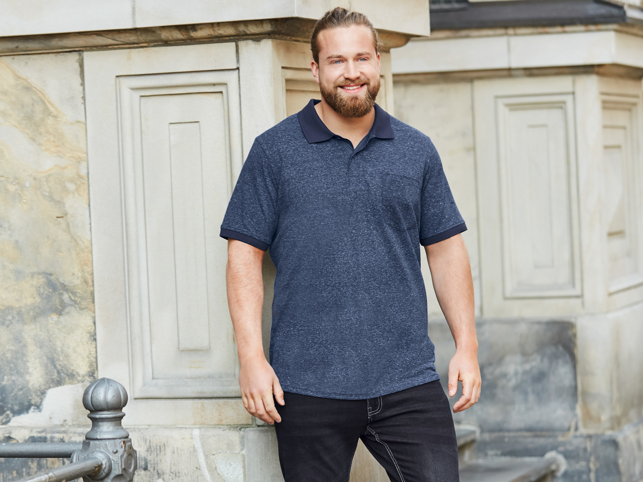 LIVERGY(R) Herren Pikee-Poloshirt1