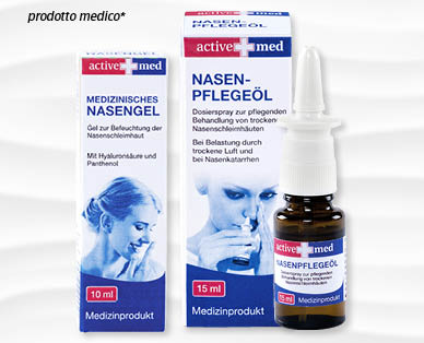 Gel nasale/Olio per il naso ACTIVE MED