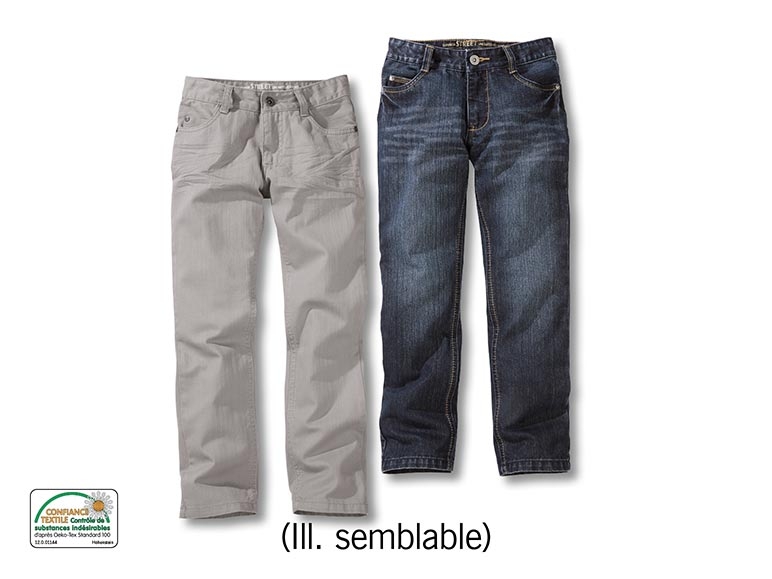Pantalon en twill/ jean