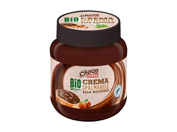 Organic hazelnut spread