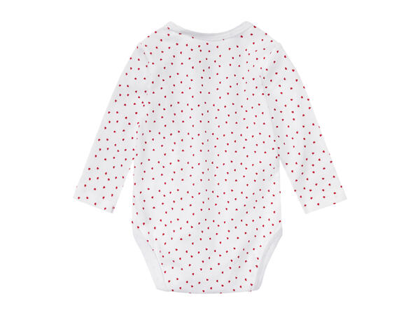 Lupilu Baby Long-Sleeve Bodysuits - Pack of 3