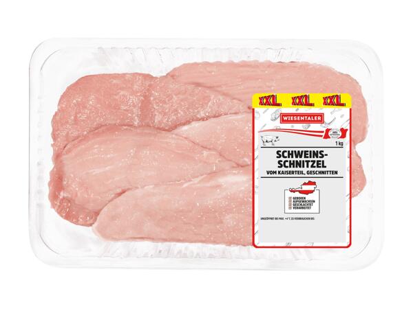 Frische Schweinsschnitzel