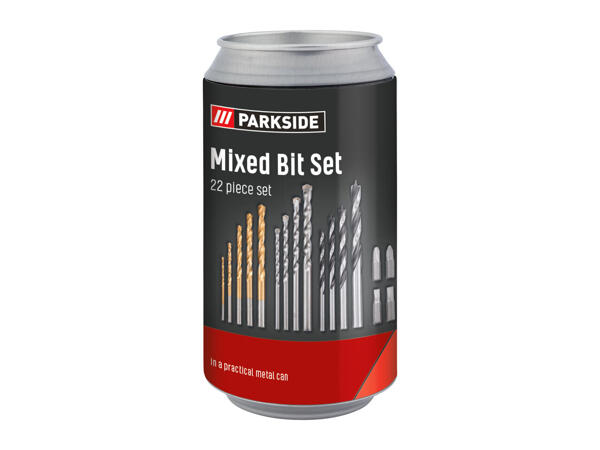 Parkside Mixed Bit Set - 22 piece set