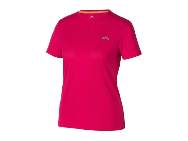 CRIVIT Ladies' Pink Short Sleeve Sports Top