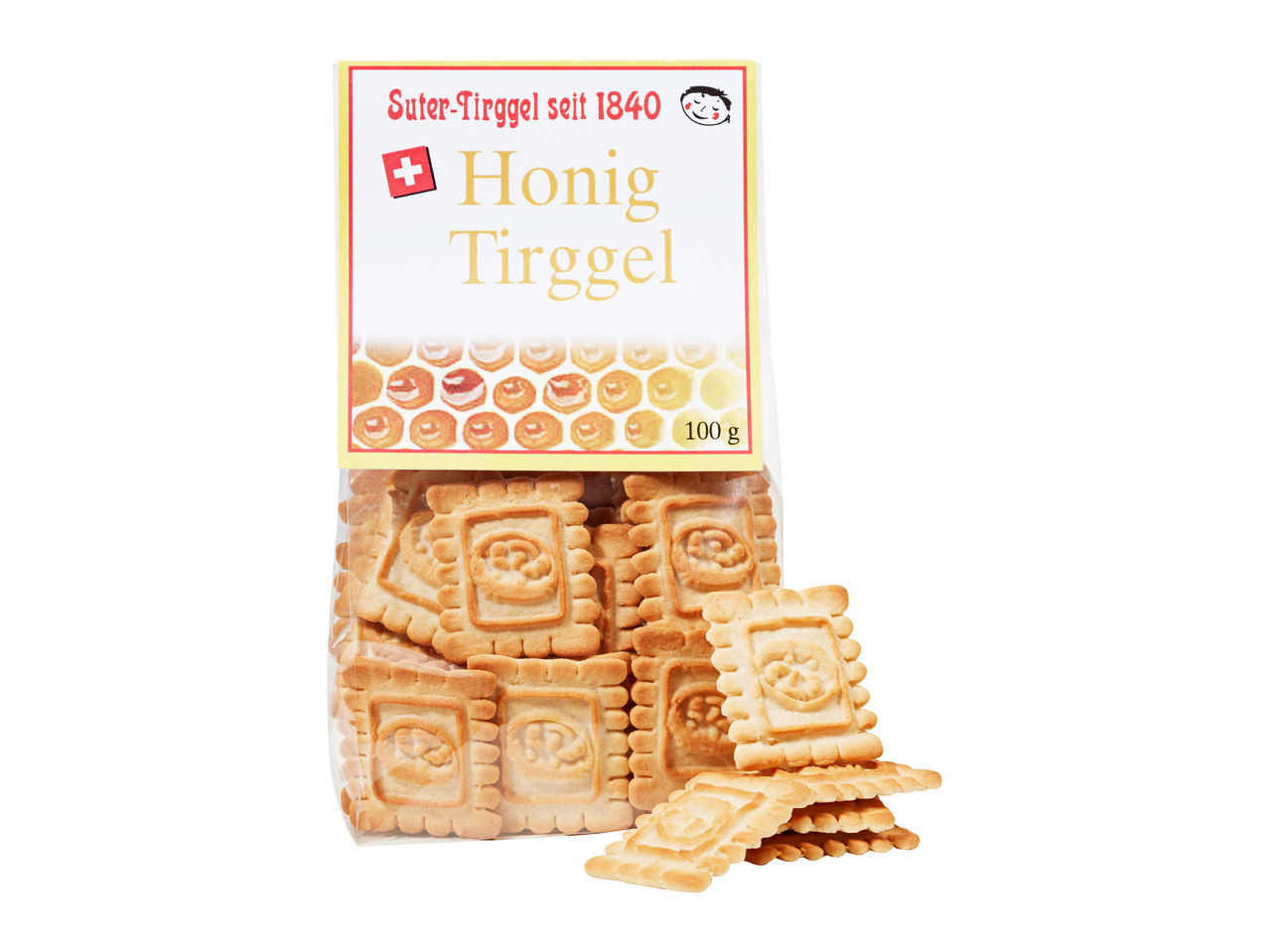 Honig-Tirggel "Gsichtli"