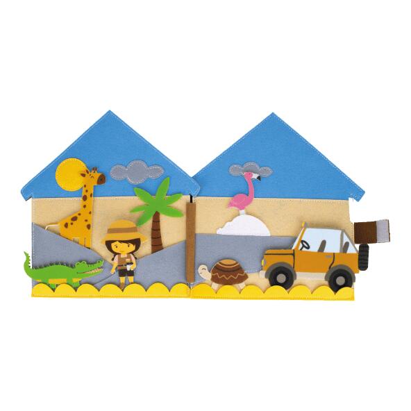 TOYLINO(R) 				Valisette d'apprentissage ou cahier d'activités Montessori
