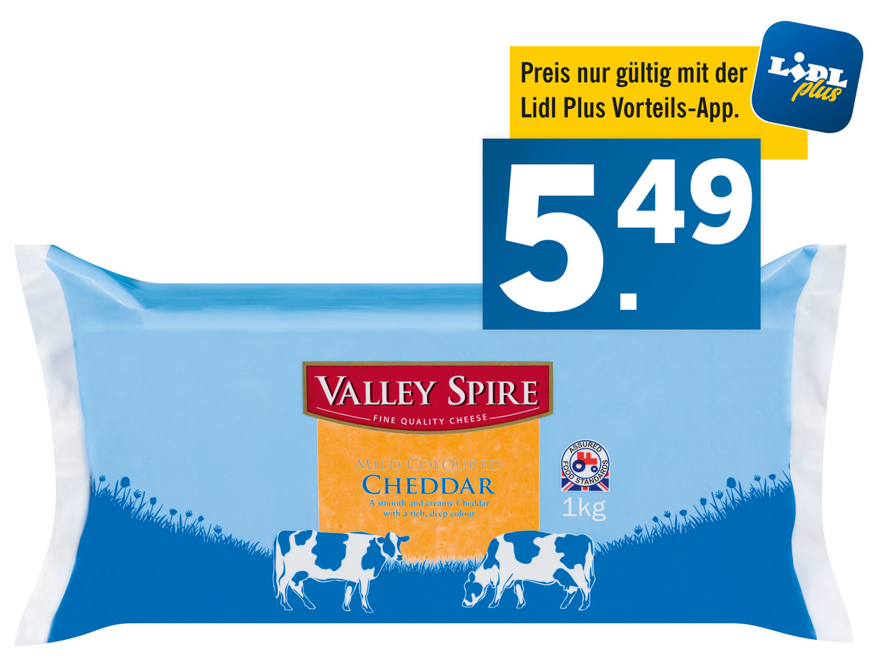 VALLEY SPIRE Milder Cheddar