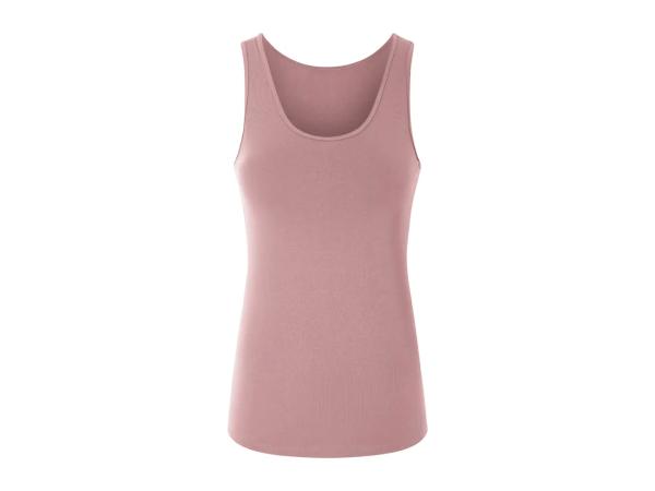 Esmara Ladies' Pink & Beige Vest Tops - 3 Pack