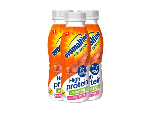 Boisson riche en protéines