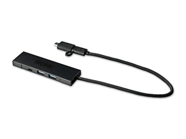 USB-Hub/Schnellladegerät