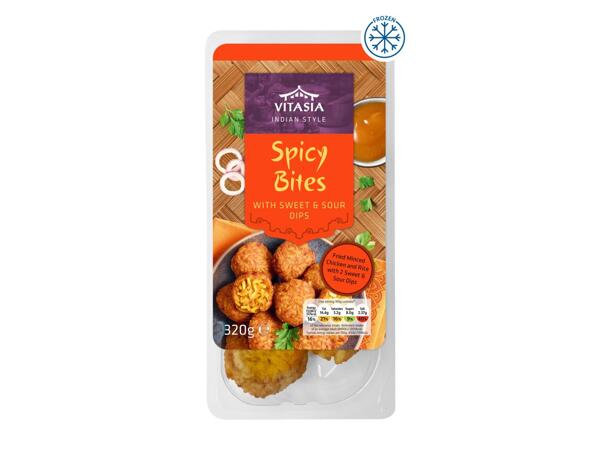 Spicy Chicken Bites with Dip