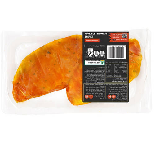 Pork Porterhouse with Mango Habanero Sauce 400g