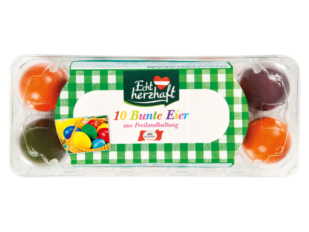 ECHT HERZHAFT Österreichische Ostereier aus Freilandhaltung