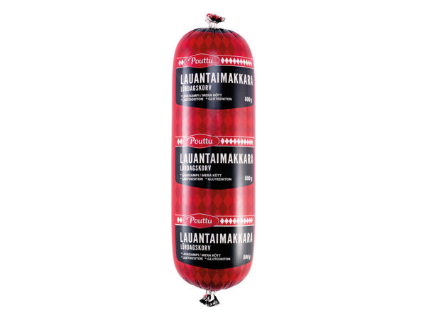Pouttu Lördagskorv