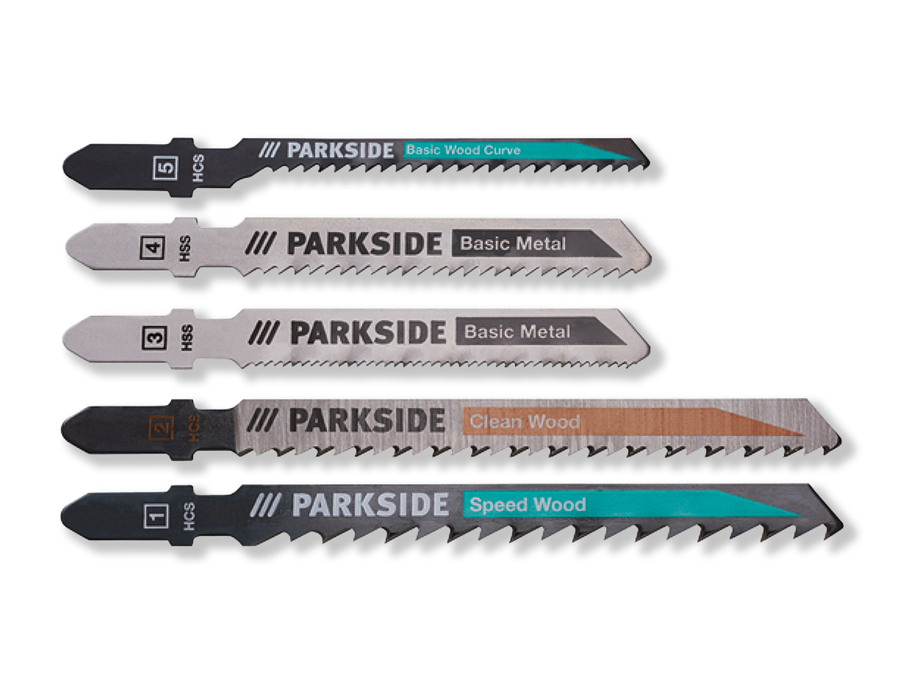 PARKSIDE(R) Sæt med stiksavsklinger