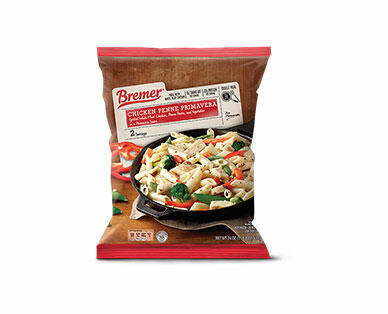 Bremer Chicken Penne Primavera or Basil Parmesan Chicken