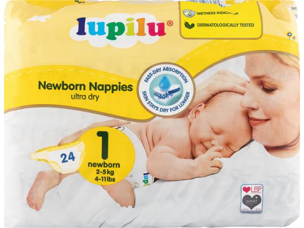 Newborn Nappies Size 1
