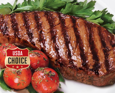 Fresh USDA Choice Boneless Strip Steak