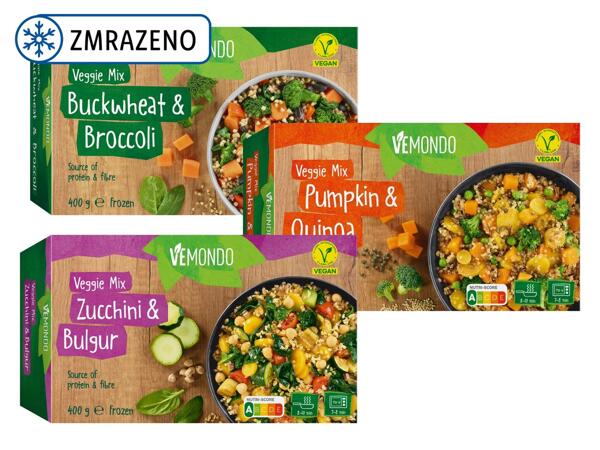 VEGANSKÁ ZELENINOVÁ SMĚS S OMÁČKOU